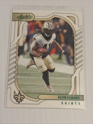 2022 Panini Absolute - Green Variety #54 Alvin Kamara - New Orleans Saints