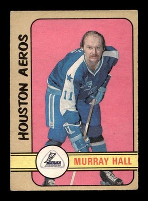 1972 73 O-Pee-Chee #294 Murray Hall Aeros VG-EX *w8