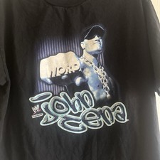 Wwe Rare John Cena Word Life Shirt 2004 Mens Large