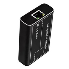 1 to 2 Gigabit POE Extender 802.3af/at DC44V-55V Plug and Play No Configuration