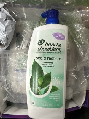 Exp 3/2025 Head & Shoulders Anti-Dandruff Shampoo, Scalp Restore (38.8 fl. oz.)