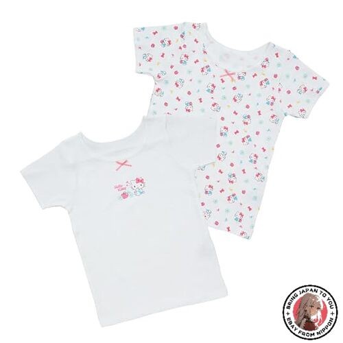 NUEVO conjunto de camiseta interior acolchada de manga corta para niños Sanri...