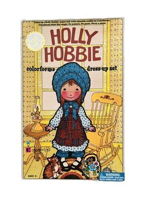 Holly Hobbie Colorforms Dress-up Set 1975 VINTAGE Reproduction  2017