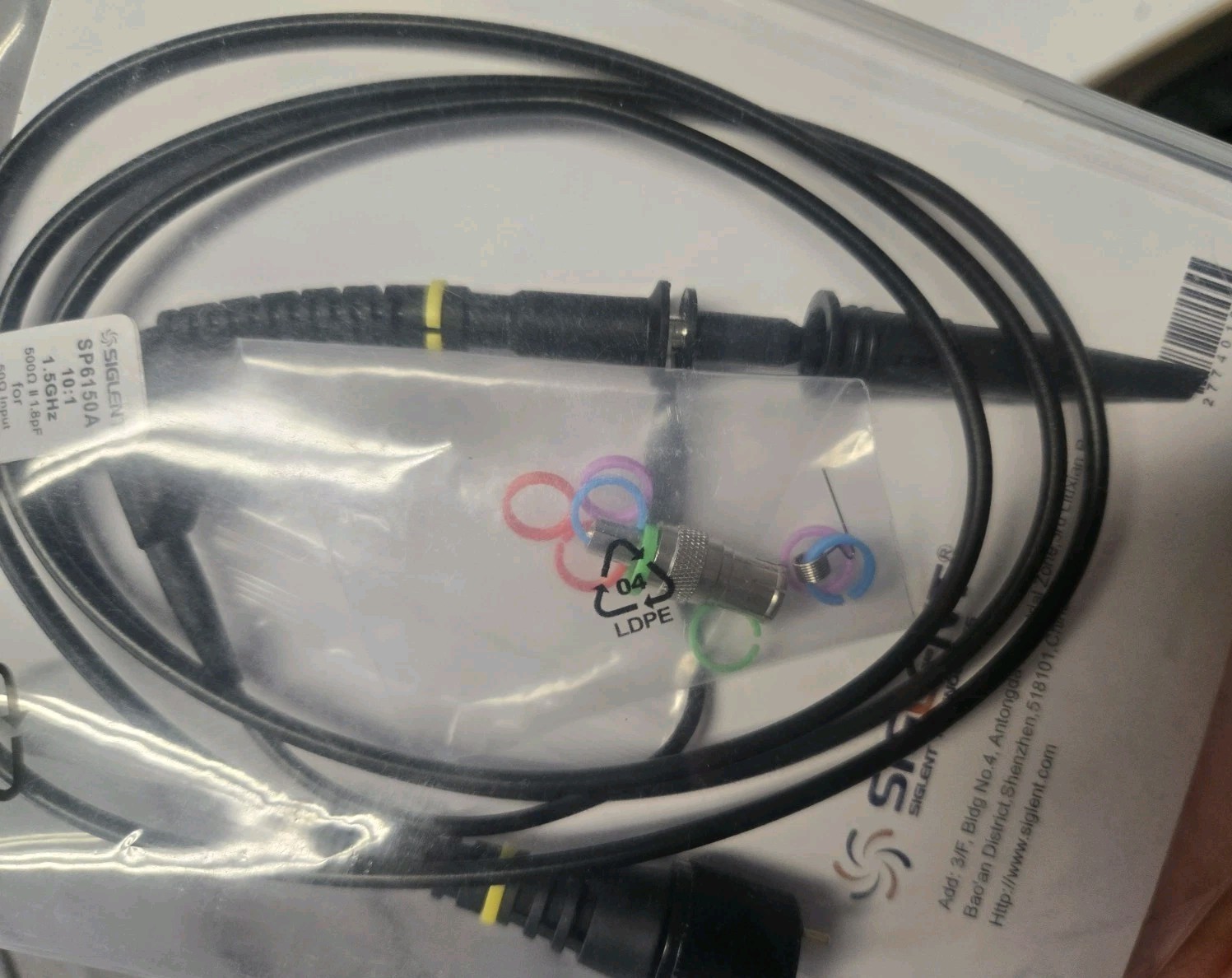 SP6150A 1.5 GHz Oscilloscope Probe New SIGLENT