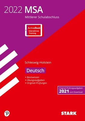 STARK Original-Prüfungen und Training MSA 2022 - Deutsch - Schleswig-Holste