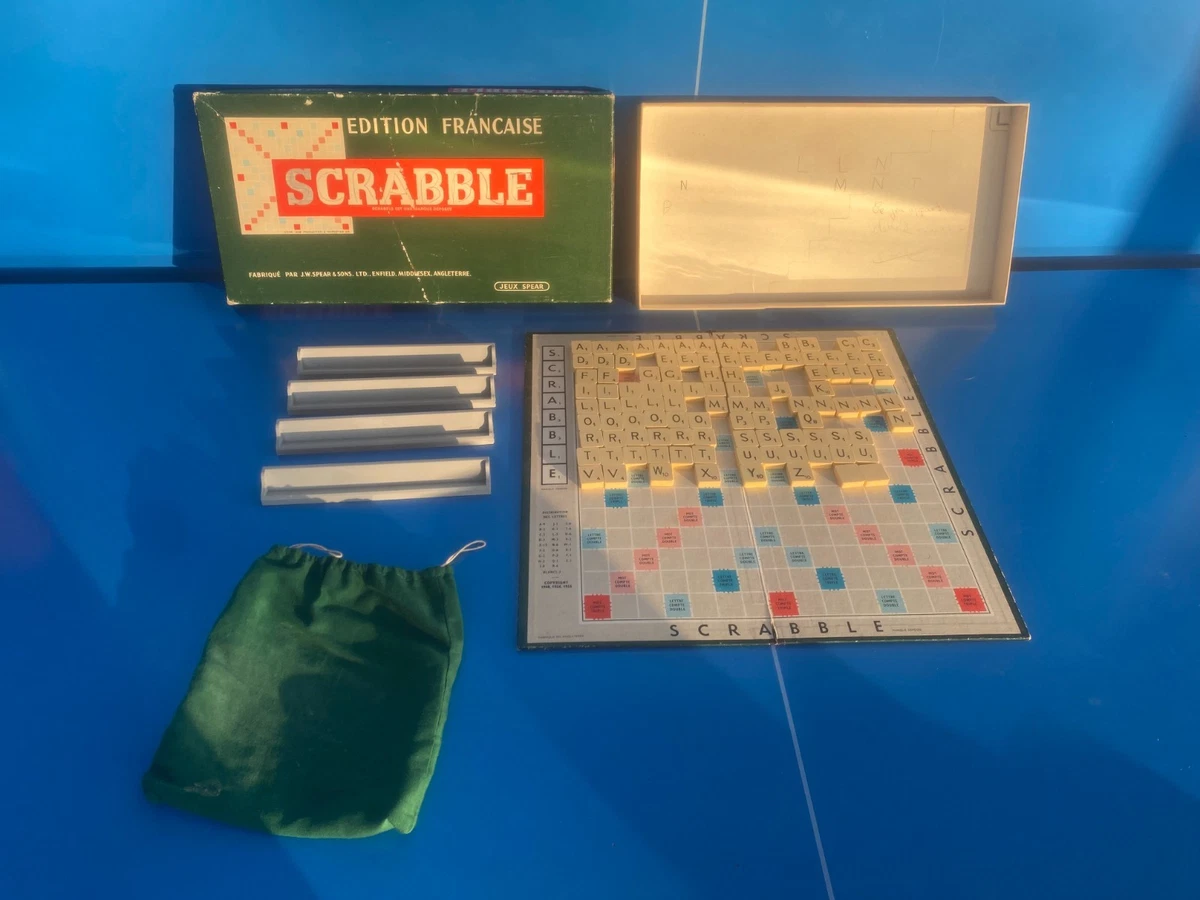 Scrabble Classique Habourdin Jeu De Société Ancien Complet N Chassenard 03510