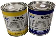 Smooth-On EA-40 Epoxy - Pint Kit - 1 Pint Yellow and 1 Pint Blue