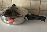Kuhn Rikon Duromatic 2.5 Lt Pressure Cooker Frypan 25cms Switzerland New