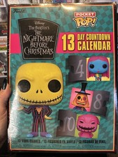 Funko Pocket Pop Disney Pesadilla Antes de Navidad 13 Días Cuenta Regresiva Calendario NUEVO