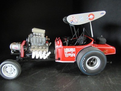 RARE MARCELLUS  BORSCH WINGED EXPRESS FUEL ALTERED 1:18 NHRA DRAG  ACME A1800812