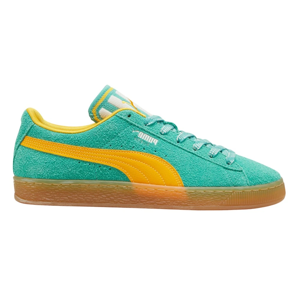 PUMA Suede Supertifo Lace Up Mens Green Sneakers Casual Shoes 39881001