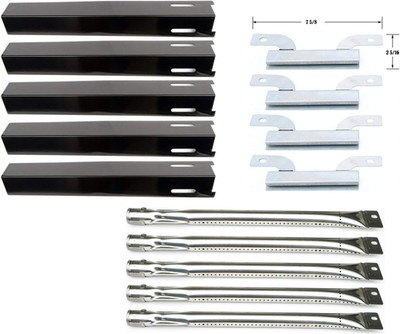 DG138 Burner Heat Plate Tube Kit for Brinkmann 810-8501-S 5 Burner Gas Grill