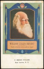 Poetry Brockton, Massachusetts MA William Cullen Bryant, Walk-Over Shoes