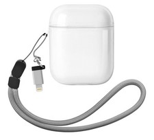 Case for AirPods 1st 2nd, Come with Lanyard USB-C to Lightning Adapter