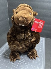 GUND Kohl's Cares For Kids BROWN BEAVER 11" Plush STUFFED ANIMAL Toy NWT