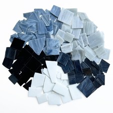 Stained Glass Scraps Sheets, Mosaic Tiles for Crafts, Mosaic Pieces for Proje...