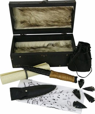 Valyrian Steel Nights Watch Dragonglass Set Dagger Blade Cord Wrapped - VS0006