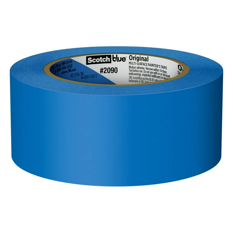 2 rolls Scotch-Blue Original Multi-Surface Painter's Tape 1.88'' x 60yd