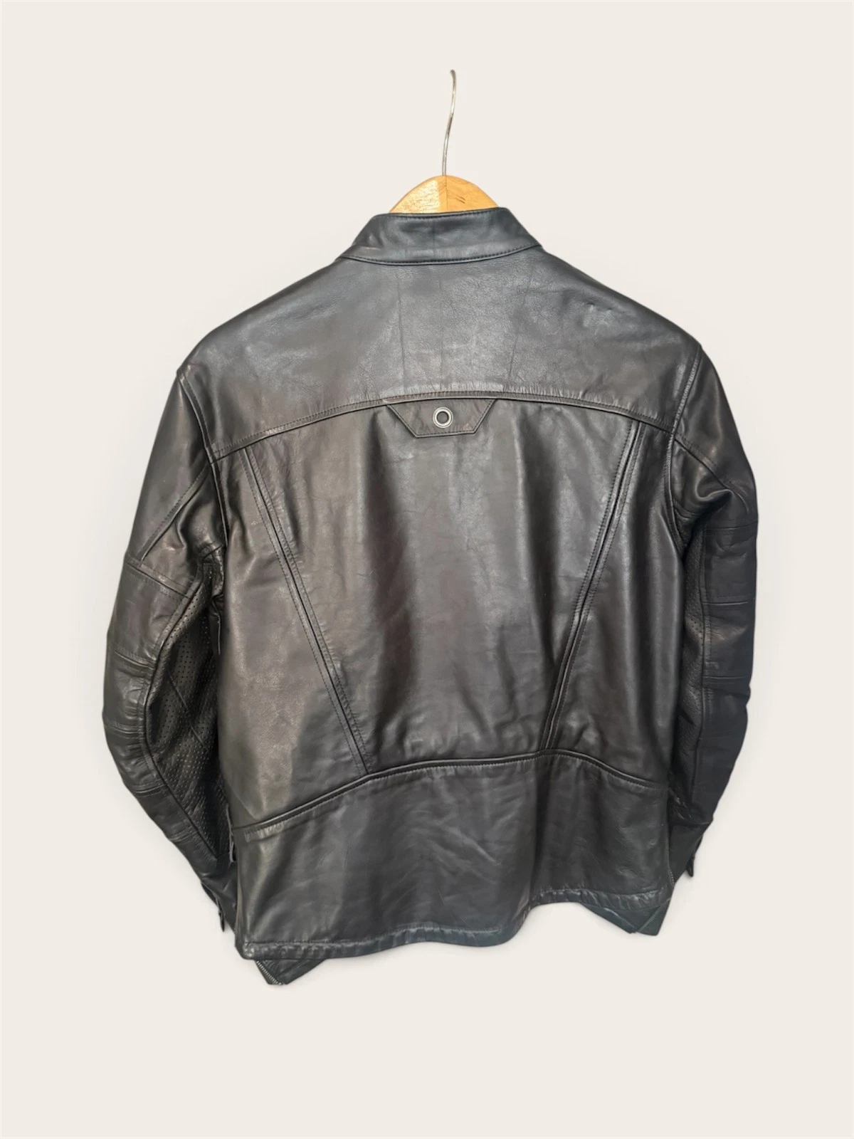 Roland Sands Design RSD Ronin 2015 Black Leather Motorcycle Jacket Men's M image 2