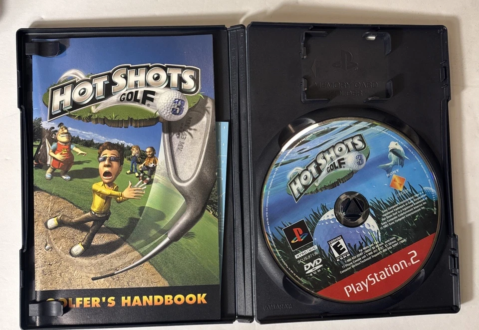 Lote de 3 juegos Hot Shots Golf 3, Swing Away Golf y Real World Golf (PS2) Foto 4 de 4