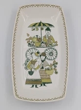 Market by Figgjo Turi Design Norway Relish Dish Tray Rectangle Plate 10"