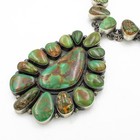 Michael & Rosita Calladitto Signed Navajo Sterling Turquoise Necklace #S5308-3 — photo 3