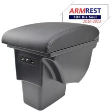 Armrest Central Console Heightening USB For Kia Soul 2010–2013 Comfort Parts