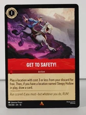 Get to Safety! - Whispers in the Well - 130/204 -Rare - NM - A