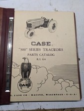 CASE PARTS LIST BOOK CATALOG MANUAL 300 SERIES TRACTORS R I 324 1956 & REV 1