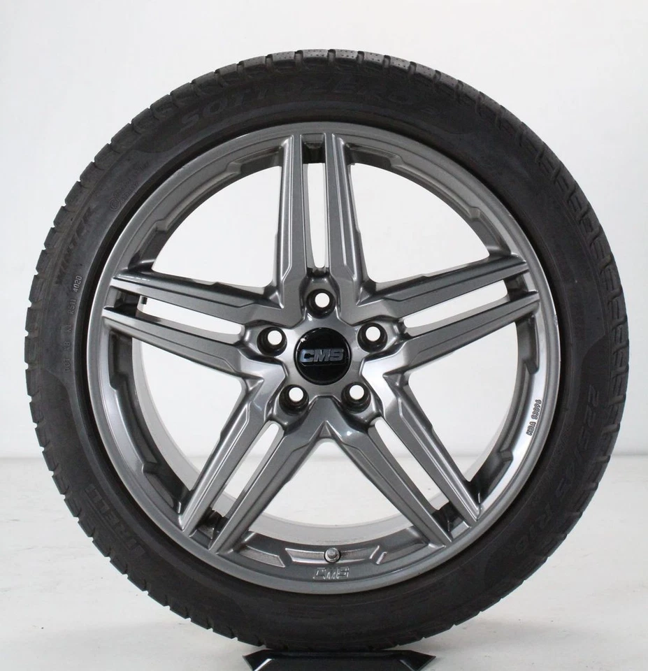 Mercedes Benz C-Klasse W205 Winterräder 18 Zoll CMS C29 Felgen KBA 53096 - Bild 2 von 4