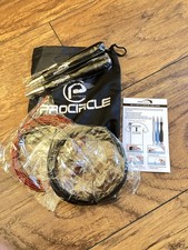 Adjustable Speed Jump Rope, Aluminum Handles With 2 Cables Included, Red/Black