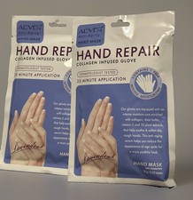 2 Packs Hand Repair Collagen Infused Gloves Moisturizer Lavender