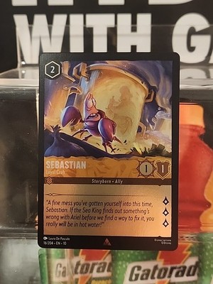 Sebastian - Loyal Crab 16/204 Whispers in the Well Cold Foil