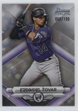 2023 Bowman Sterling Rookies Refractor 60/199 Ezequiel Tovar #BSR-39 11qd