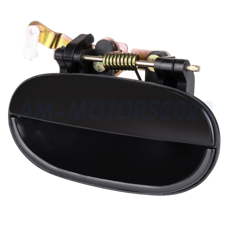 1Pc Door Handle Exterior For 1995-1997 Hyundai Accent Black Rear Right Side Foto 3 de 4