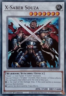 L26D-ENX37 X-SABER SOUZA COMMON 1.AUFLAGE YuGiOh KARTE
