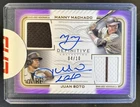 2023 Topps Definitive Manny Machado Juan Soto Dual Auto Jersey Purple #/10