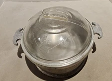 Guardian Service  Ware Large 9" Round Dutch Oven Stock Pot With Glass Top Lid