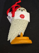 Universal Studios Harry Potter HEDWIG WITH LETTER Hanging Christmas Decoration