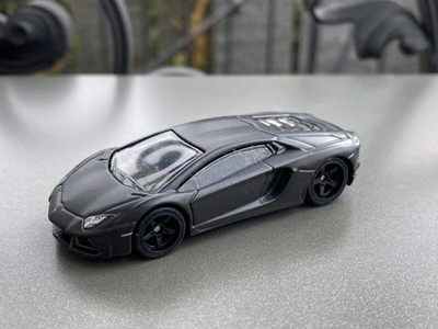 Hot Wheels Lamborghini Aventador Coupe | Schwarz | Premium Real Rider Loose/Lose