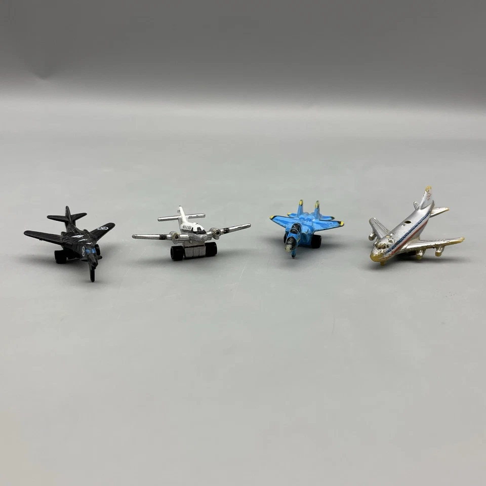 Vintage Galoob Micro Machines Aircraft Nasa 747, F-15 Eagle, B1-b & Jetstream - Image 2 of 4