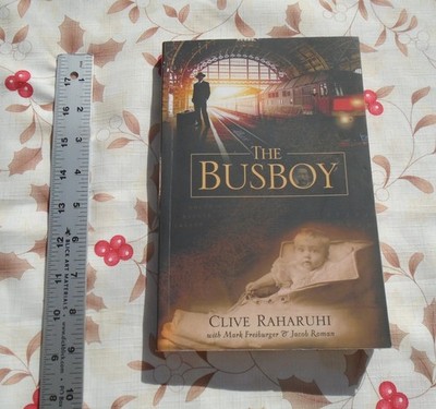 THE BUSBOY BY CLIVE RAHARUHI SIGNED PAPERBACK