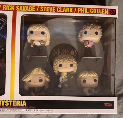 Funko Pop! Portada del álbum de lujo: Def Leppard - Hysteria - Exclusivo de Walmart (1) - Imagen 3 de 10