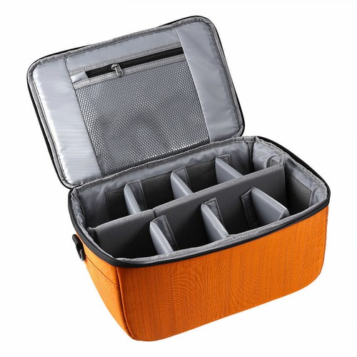 DSLR SLR Camera Bag Insert Partition Flexible Padded Camera Case Lens Bag Insert - Picture 3 of 12