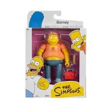 The Simpsons Wave 4 BARNEY w LUNCH BOX & SUB 5" Figure Moe's Tavern NEW 2025