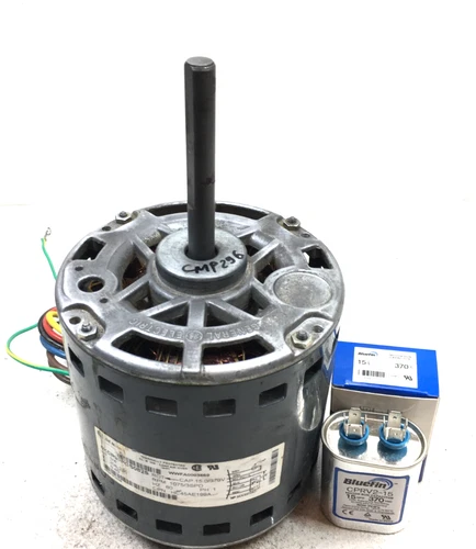 GE 5KCP39PGS082S Blower Motor HC45AE199A 3/4HP 208/230V RPM1075/3SPD used CMP296