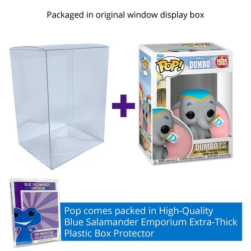Dumbo con bandera #1535 Funko Pop + estuche protector - Imagen 3 de 9