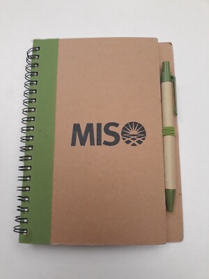 MISO Midcontinent Independent System Operator Notebook Pen New | eBay