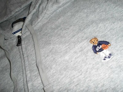 polo basketball bear moletom com capuz