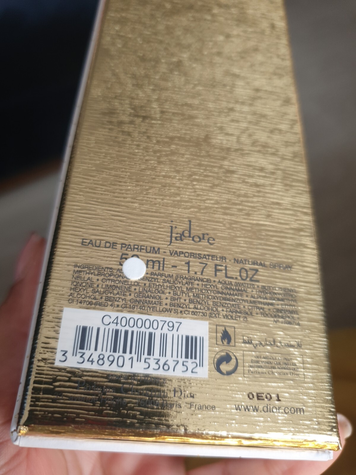 Jadore Edp 50ml Gift Set eBay